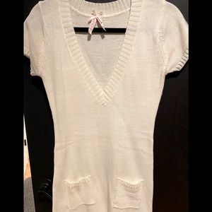 Knitted Shirt Dress Medium